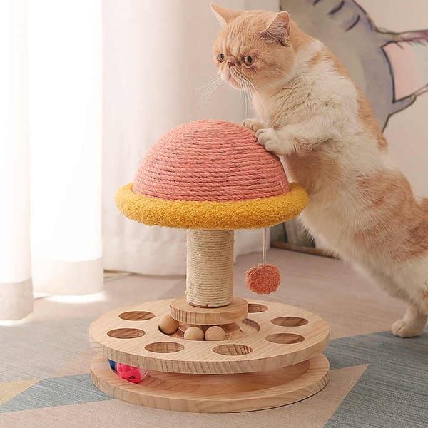 Cat Furniture Cat Scratching Post Cat Playhouse Cat Entertainment Cat Claw - Multi-color - Size 30-24CM