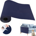 196.8"X15.8" Self-Adhesive Cat Scratching Mat - Durable Couch Protector from Cat Claws, DIY Furniture Protector from Cats Scratching, Sticky cat Scratch Wall mat- No Residue, Safe for Cats - Blue
