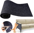 196.8"X15.8" Self-Adhesive Cat Scratching Mat - Durable Couch Protector from Cat Claws, DIY Furniture Protector from Cats Scratching, Sticky cat Scratch Wall mat- No Residue, Safe for Cats - Dark Gray