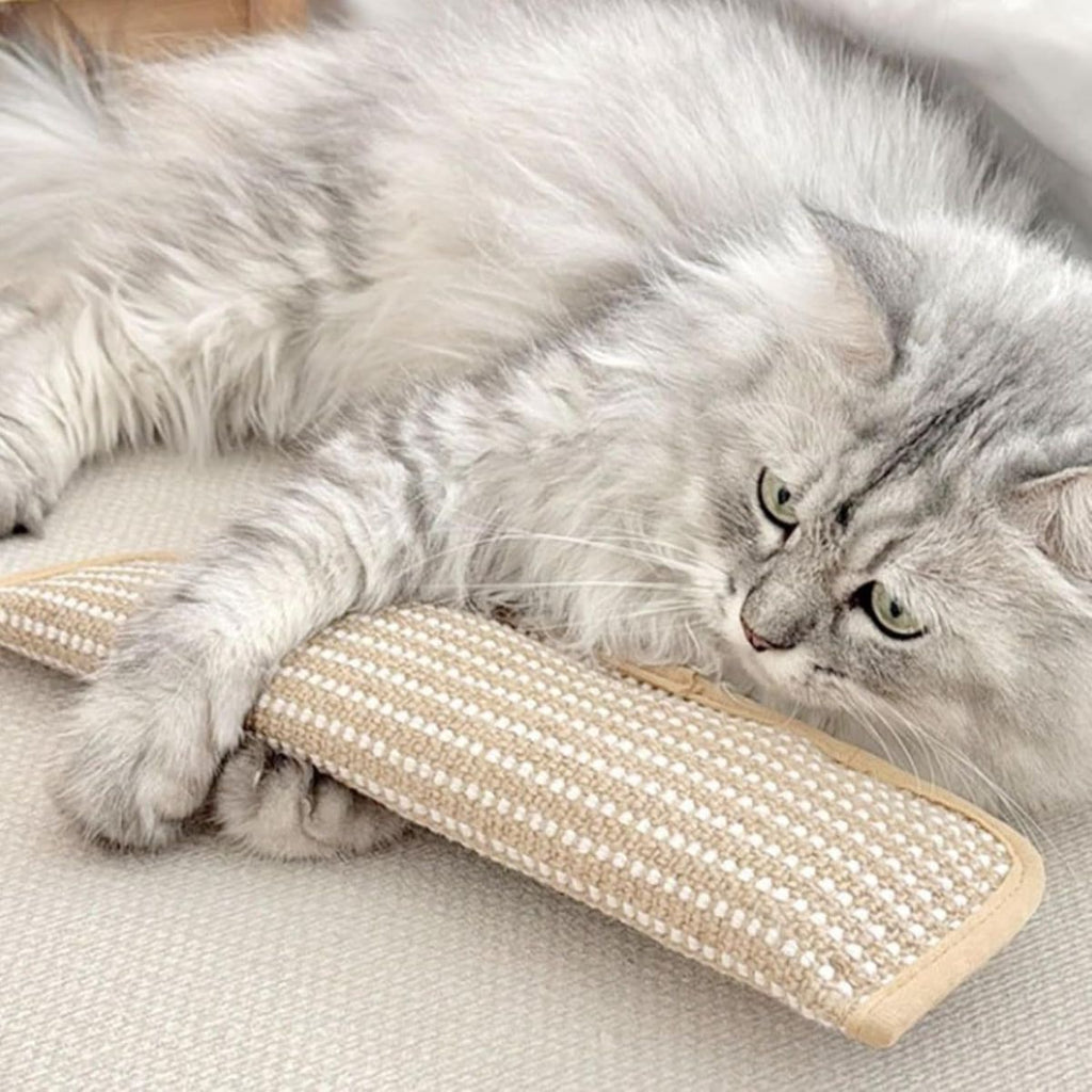 4PC Cat Toys Catnip Toys Interactive Cat Toys Catnip Kicker Soft Sisal Pillow Cat