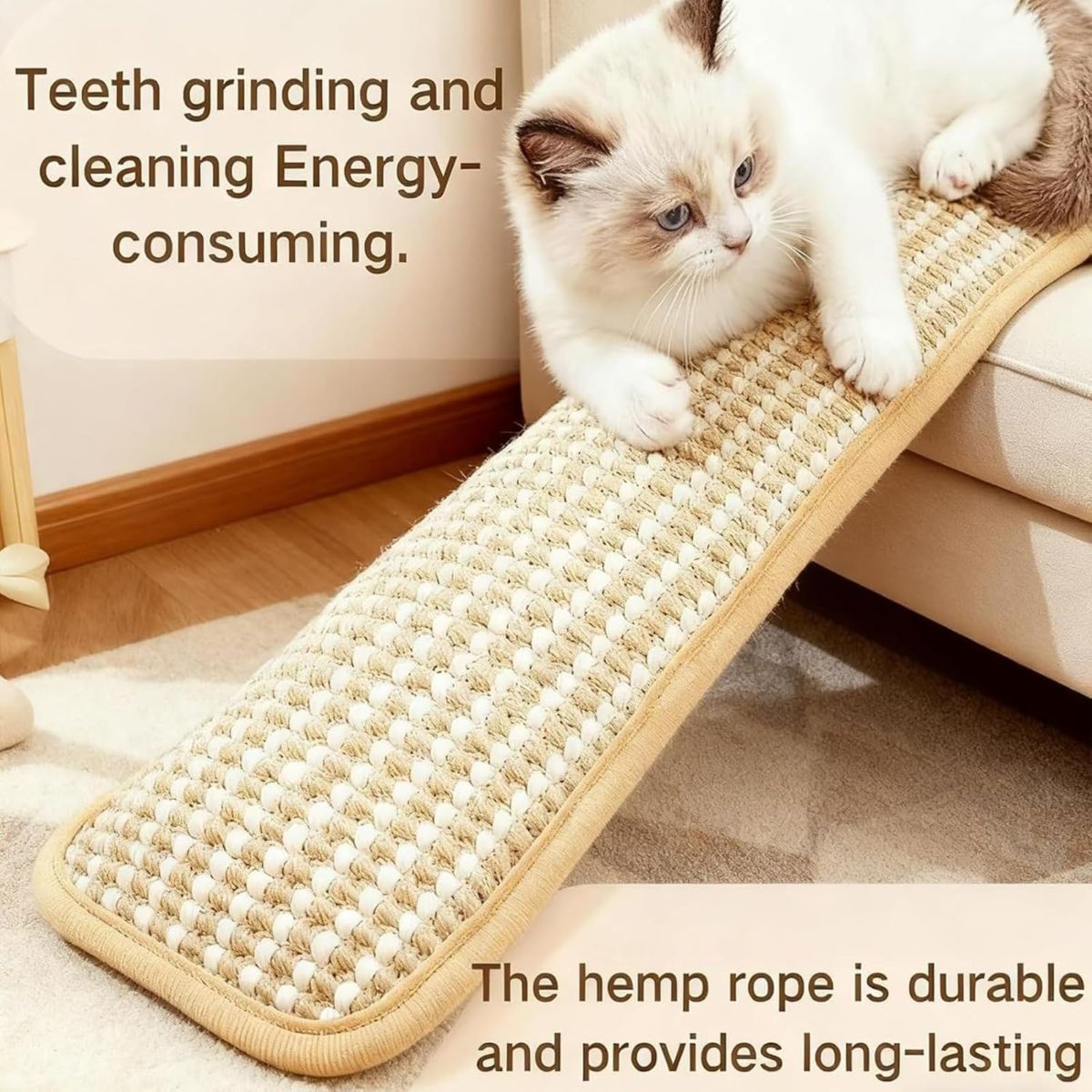 4PC Cat Toys Catnip Toys Interactive Cat Toys Catnip Kicker Soft Sisal Pillow Cat