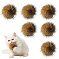 Cat Toys Furry Pom-Pom Toys Durable Cat Toys Indoor Cat Toys Cat Playtime