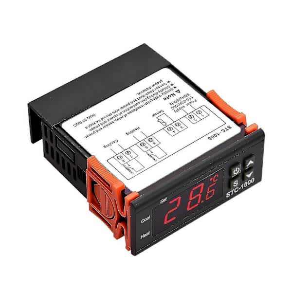 STC-1000 Digital Temperature Controller 110-220V AC Compatible with STC