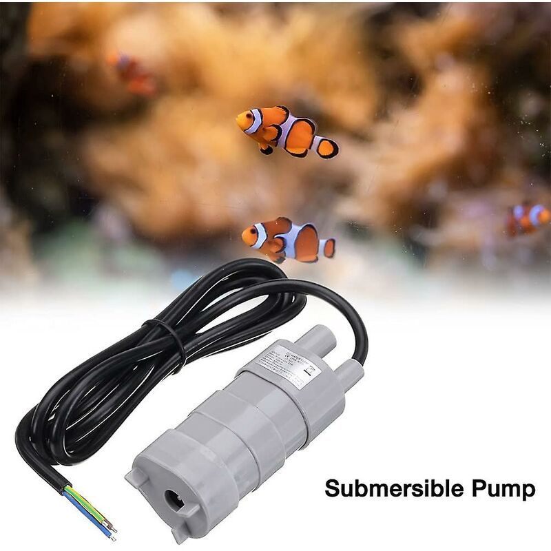 Submersible Pump, Dc 12V High Flow Water Pump, Submersible Pump, Fresh Water Pump, Boat Pump For Rv, Pond, Aquarium,