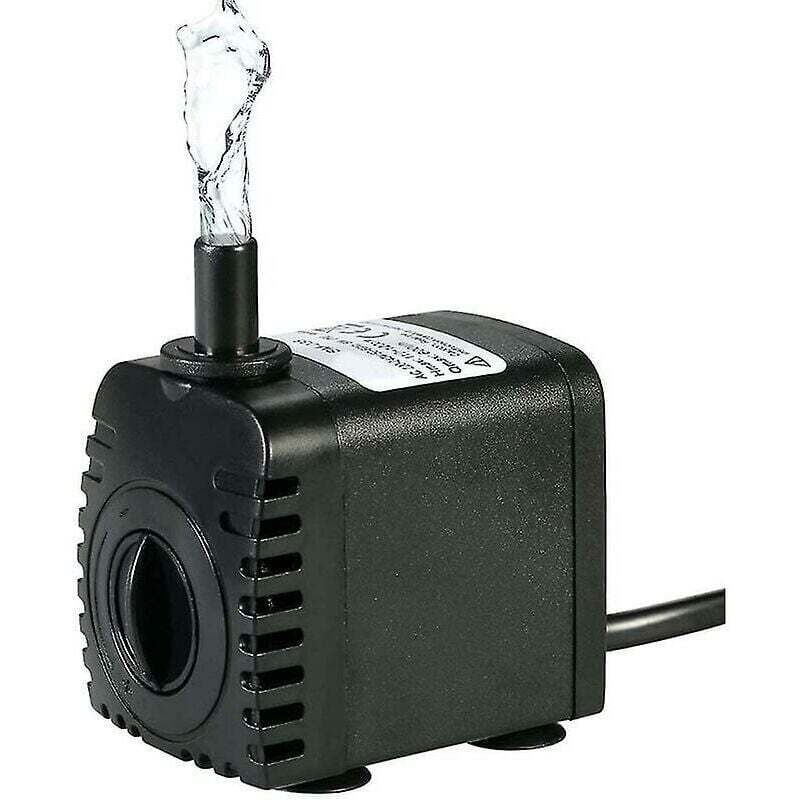 Submersible Water Pump, 600L/H 8W Water Pump, For Aquarium Tabletop Fountains, Pond Water Gardens And Hydroponic