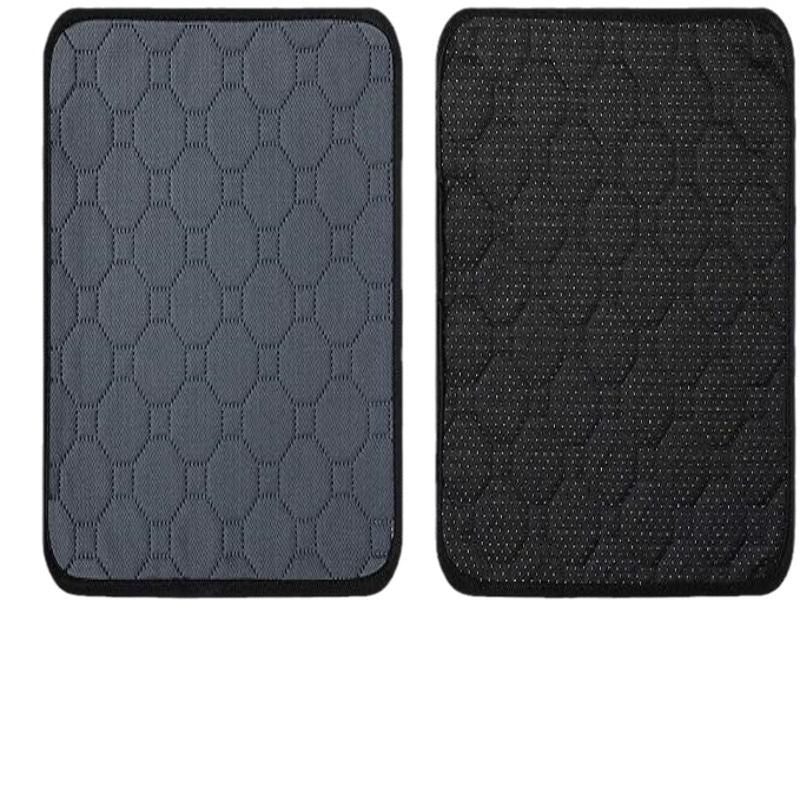 Waterproof Non-slip Washable & Reusable Guinea Pig Mat (Fabric) Size: 600mm*1200mm Color: Grey for Rabbits/Guinea Pigs (1pc)