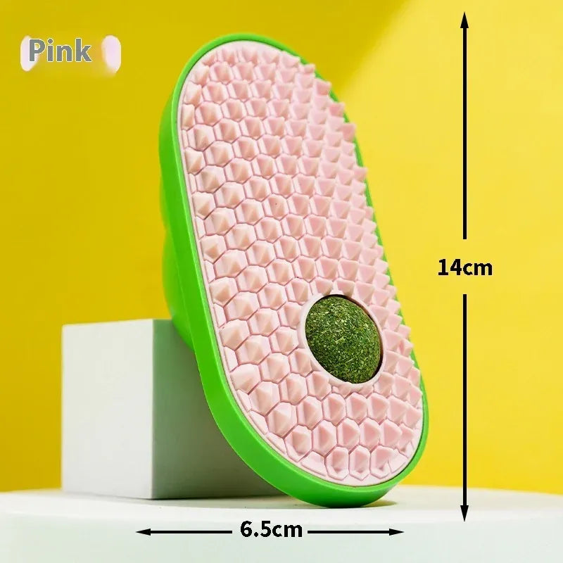Cat Scratching Toy, Pink, 14 x 6.5 cm