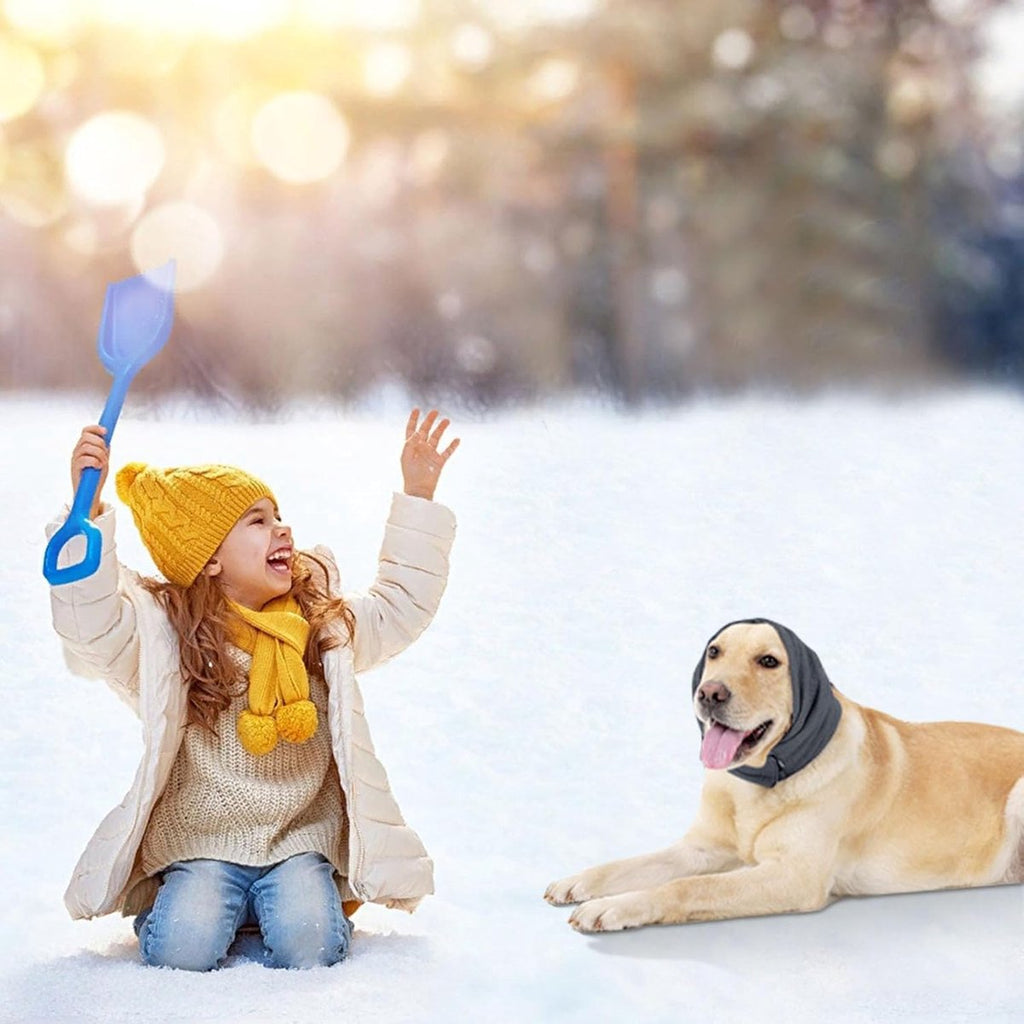 M - Noise-Reducing Ear Protectors for Dogs - Dog Ear Protector - Ear Protector for Dogs - Dog Ear Protector - Dog Ear Protection - Pet Cone - Noise-Dampening Dog Headband - Noise-Reducing Dog Ear Warmer - Keep Warm - Adjustable