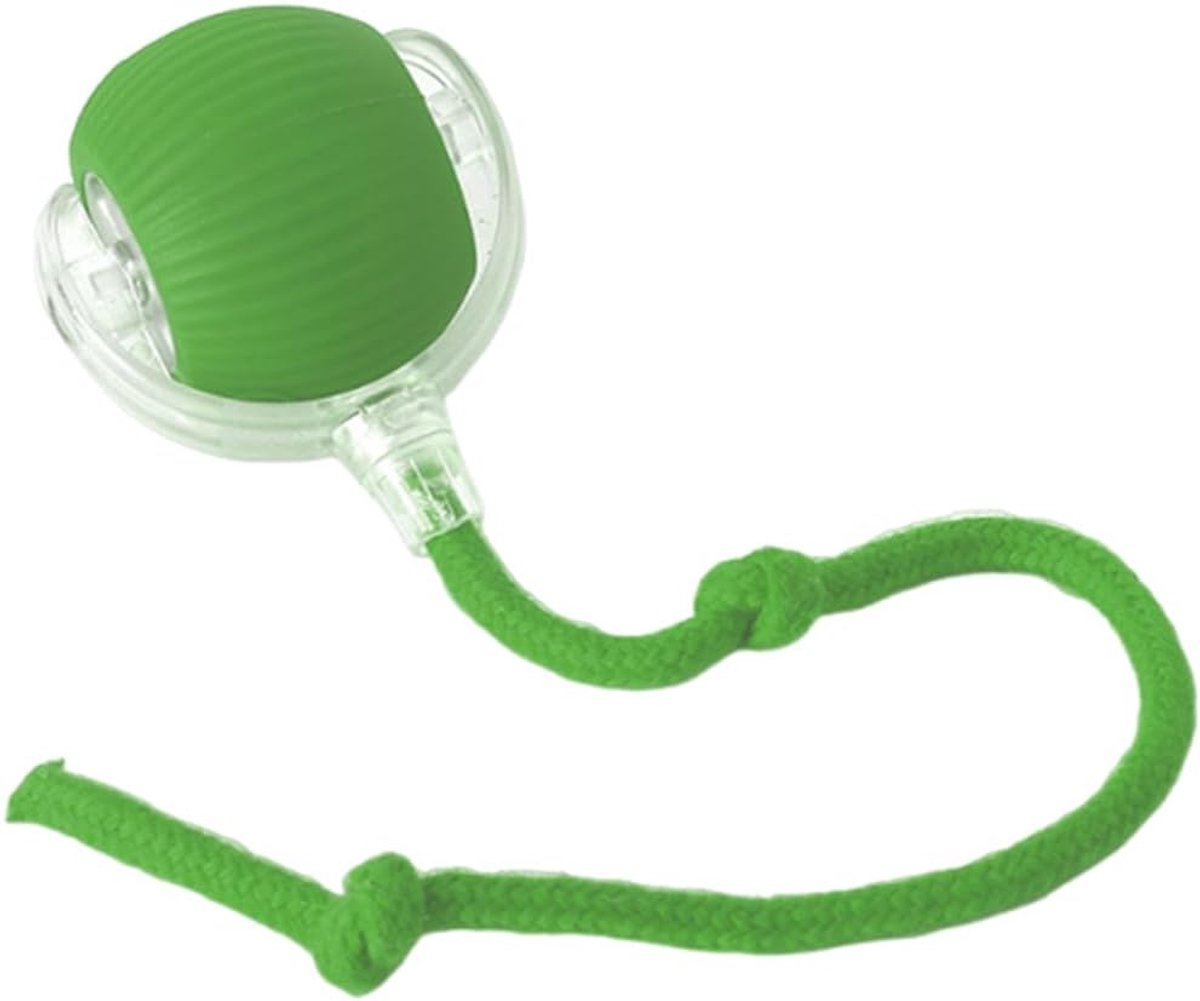 Electric Cat Ball Toy - Cat Toys - Electric Toy Ball - Pet Toys - Smart Toy Ball - Automatic Rolling Cat Ball - Interactive Cat Toy - Rechargeable - Cat Ball for Play and Interaction - Green