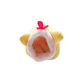 Small Pet Bed, Pig Christmas Bed Warm Hedgehog Hideout Cotton House Sleeping Nest Cage Accessories for Small Animal Habitat Supplies for Hamster Sugar Glider Squirrel Bearded Dragon, Pink Yellow