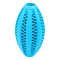 Pet Toy Ball Dog Puzzle Toy 1 Pack Interactive Dog Toys for Dispensing Puppy Toys for Teething Puppy for Teeth/Slow Feeder/Iq Training/Playing, Yellow Sky Blue