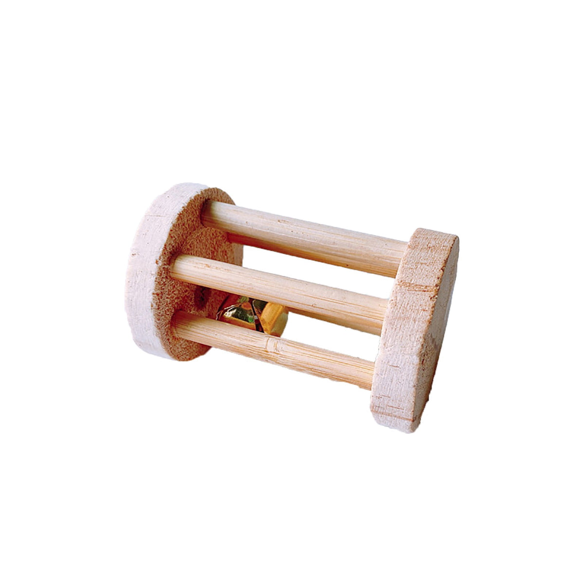 Wooden Hamster Molar Chew Toy, Natural Pine Small Pet Accessory for Guinea Pig Chinchilla Bunny Teeth Care