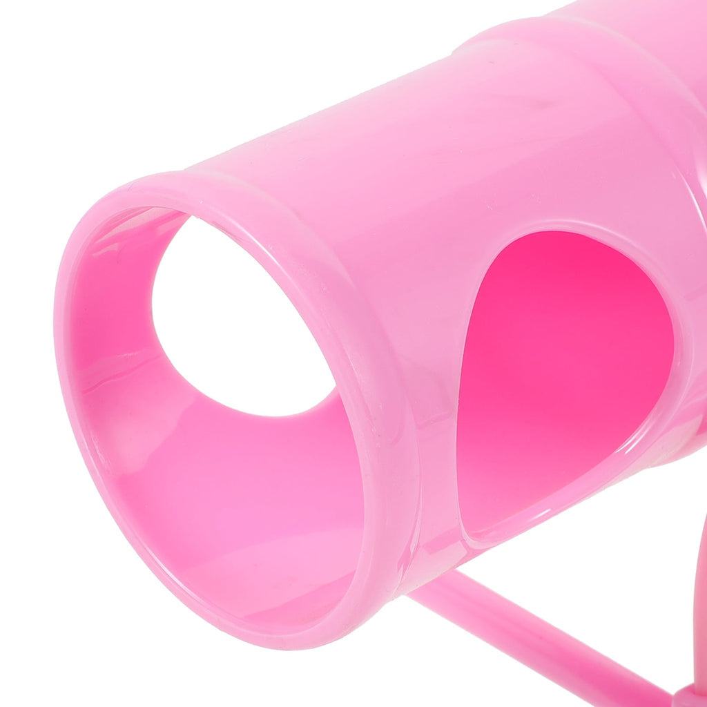 Pink Guinea Pig Toys Hamster Seesaw Pets Tunnel Small Animals