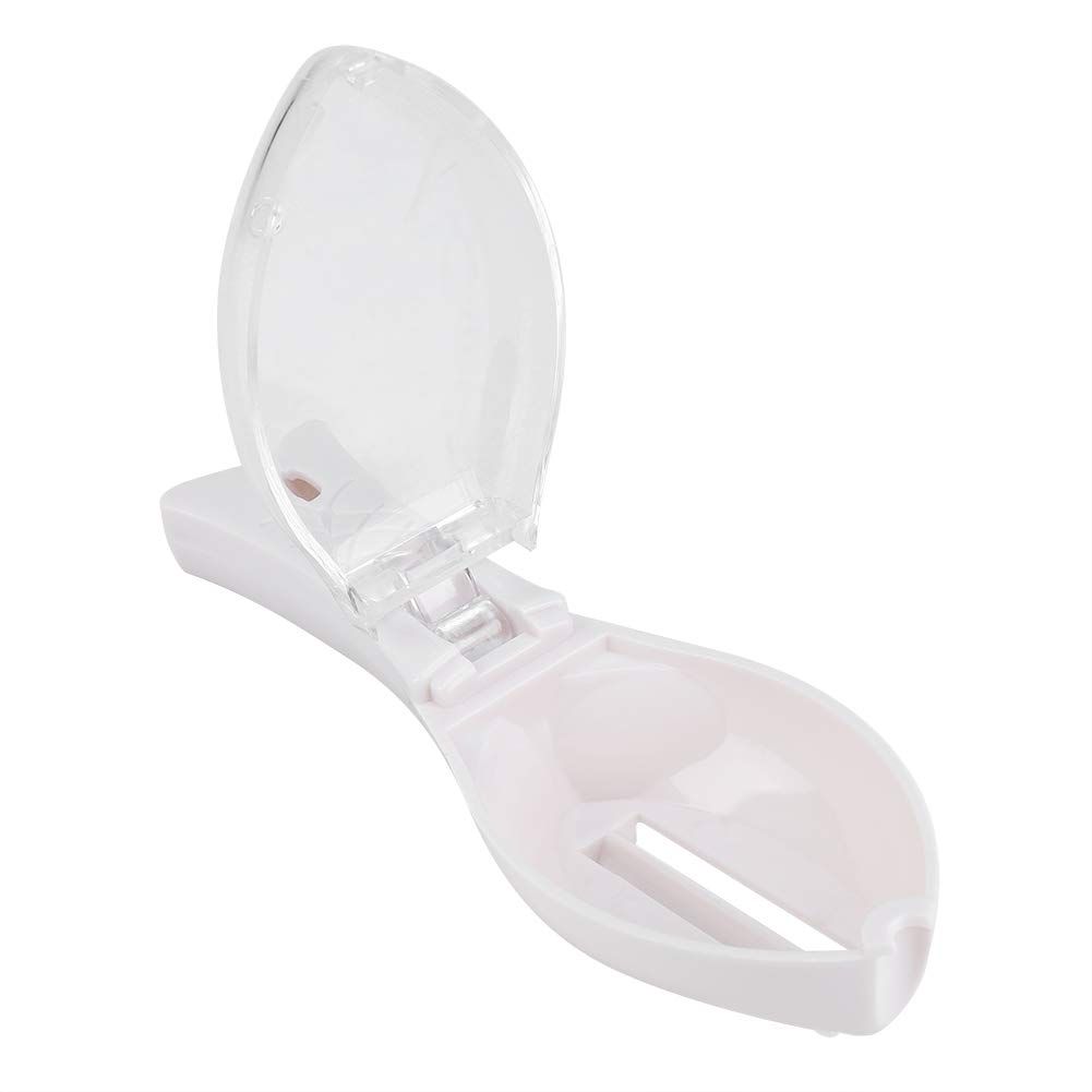 Quick Fish Scale Removal Brush Kitchen Fish Scale Planer Plastic Scraper Creative Cleaning Gadget(White)