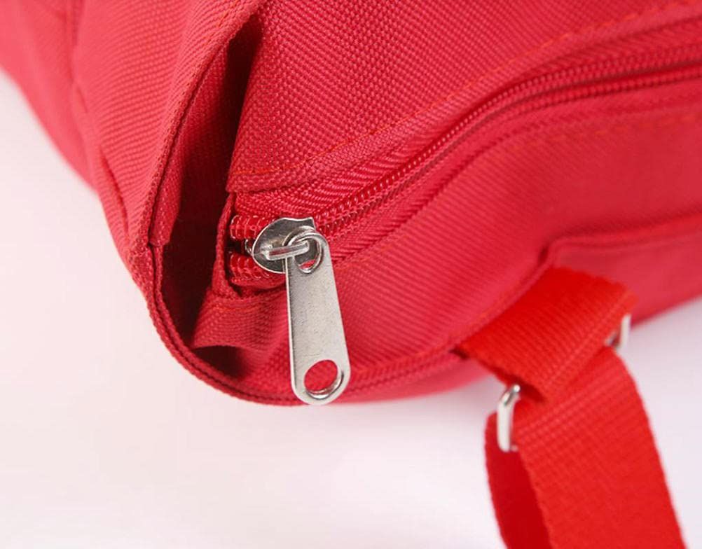 （red）Upgrade Shopping Bag with Wheels Portable Trolley Bags Grocery Cart Hand Pulling Utility with Hand Straps Folding Shopping Cart