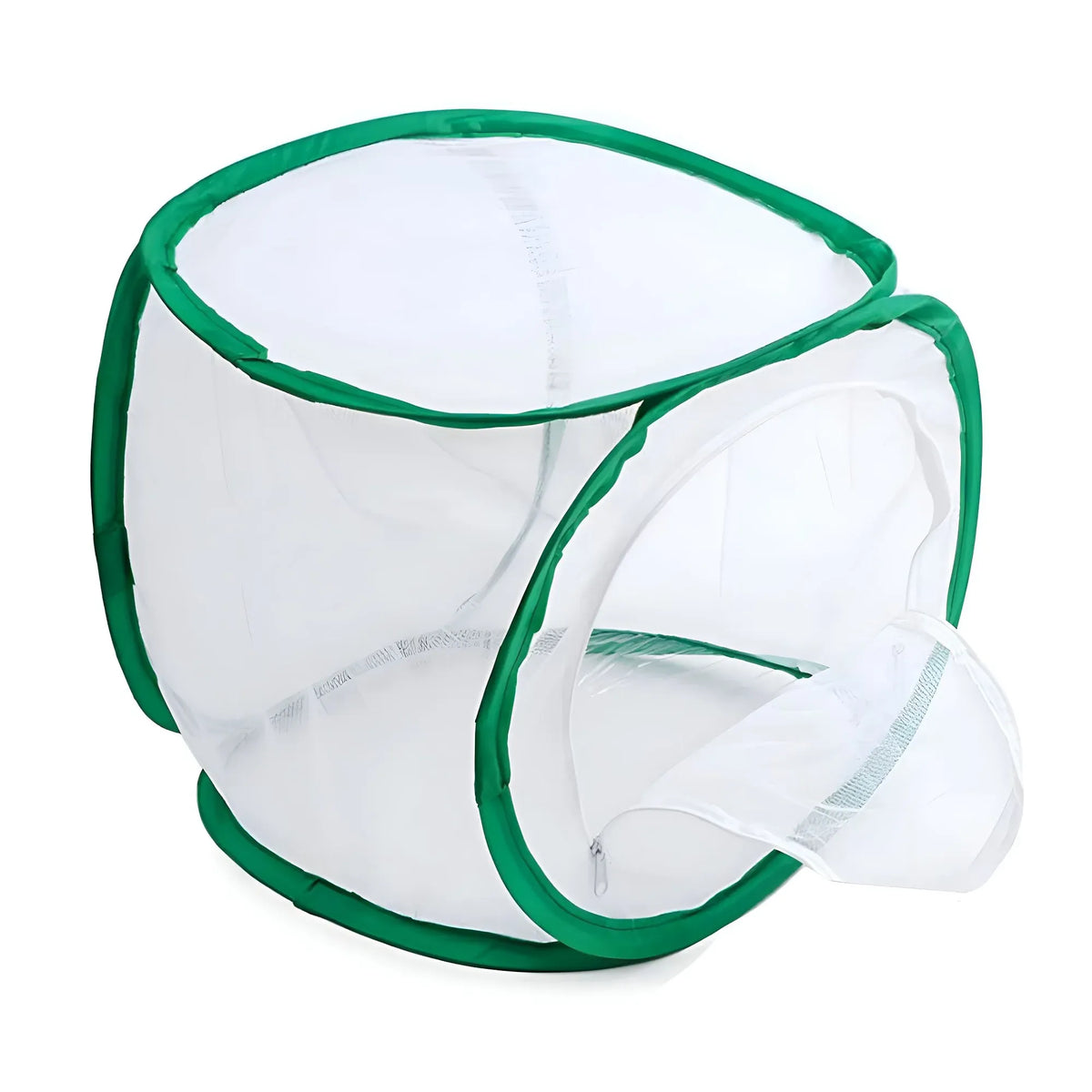 1 Pc Green Butterfly Kit With Live Caterpillars, Portable Foldable Insect Habitat Cage and Butterfly House