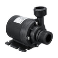 DC12V 800L H Low Noise Brushless Submersible Pump with 4 Point Nozzle and 50cm Cable, 5m