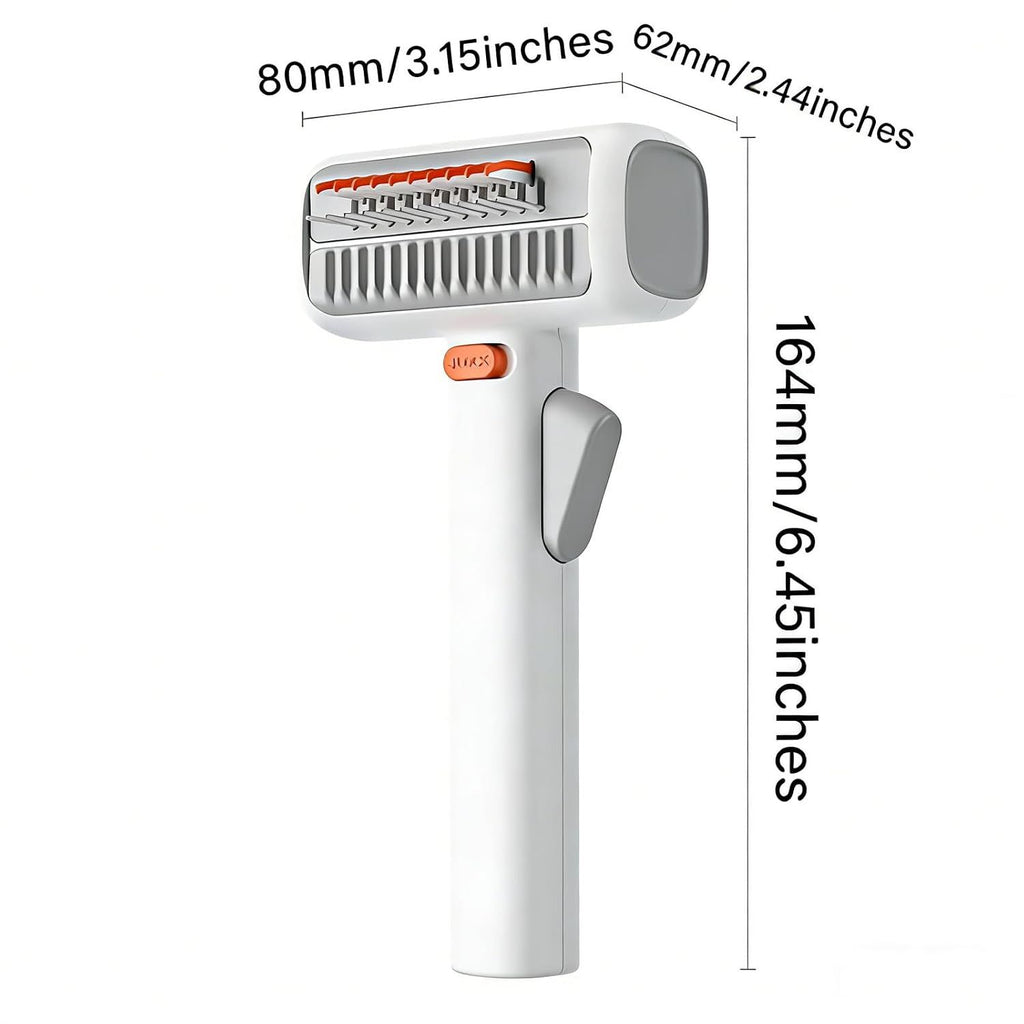 Dog and Cat Detangling Rake 2 in 1 for Undercoat and Loose Hair