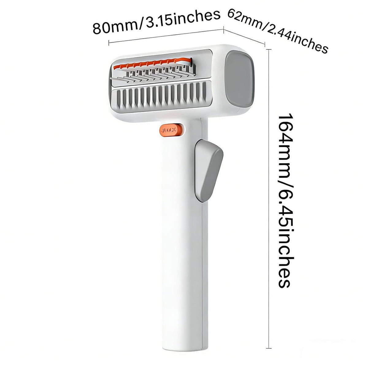 Dog and Cat Detangling Rake 2 in 1 for Undercoat and Loose Hair