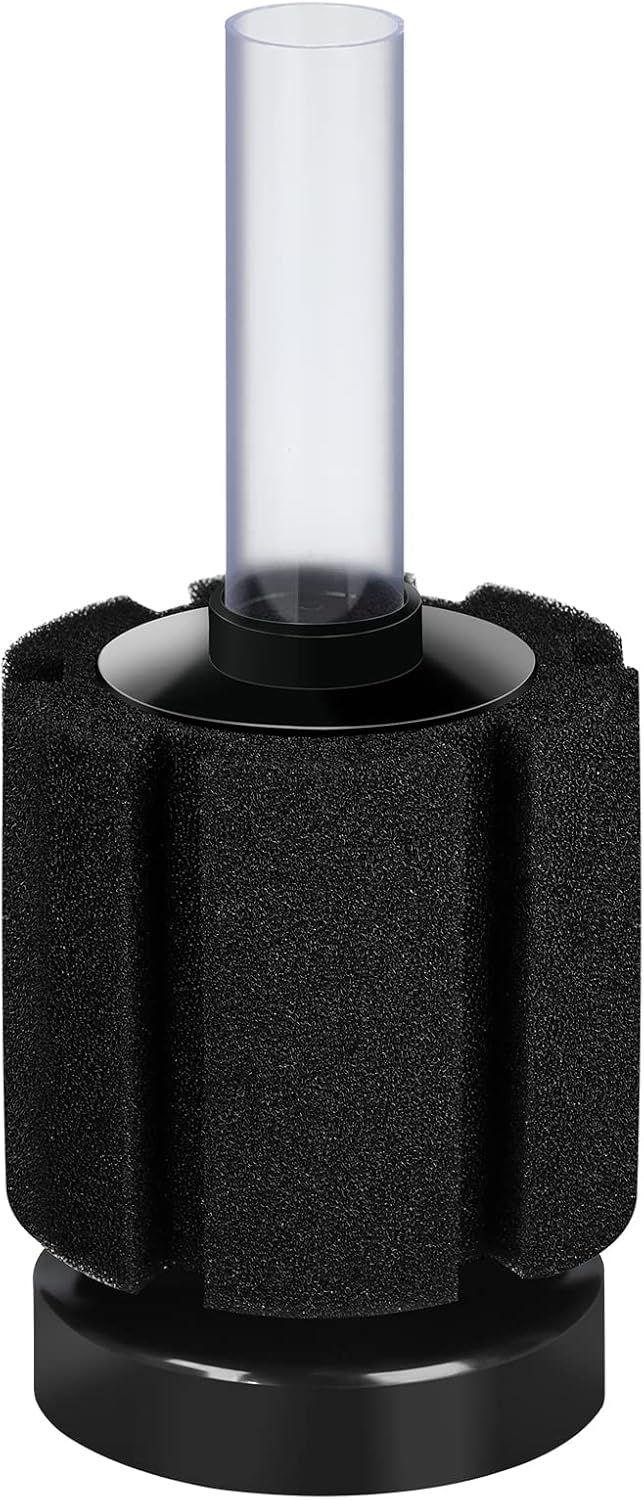Aquarium Bio Sponge Filter Breeding Fry Betta Shrimp Nano Fish Tank (Small up to 10Gal)