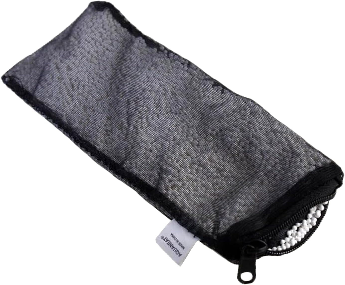 10pcs Aquarium Filter Media Bags, Fish Tank Fine Mesh Bags, 3”x4”/3”x8”/5.5”x8” with Plastic Zipper for Activated Carbon (3” x 8”)