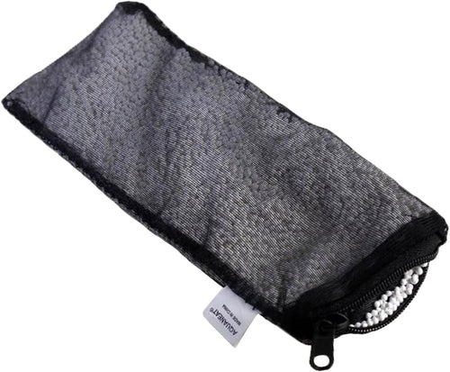 10pcs Aquarium Filter Media Bags, Fish Tank Fine Mesh Bags, 3”x4”/3”x8”/5.5”x8” with Plastic Zipper for Activated Carbon (3” x 8”)