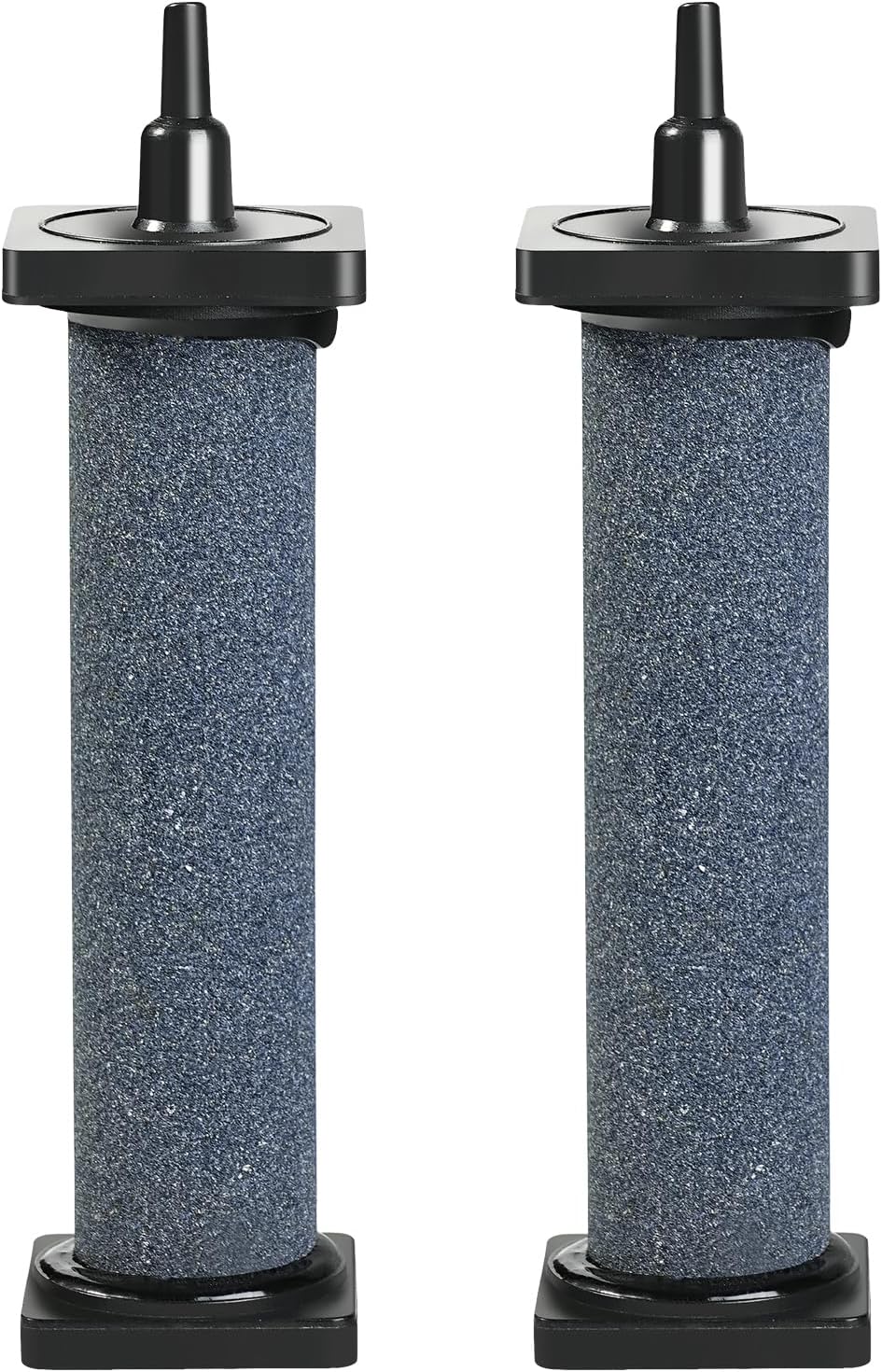 Aquarium 5 inch Air Stone Cylindrical 2 Pack, Large Airstone, Aerator Bubble Differ, Air Pump Accessories for Aquariums, Hydroponic, Ponds and Fish Tanks