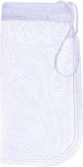 Media Filter Bag Aquarium Extra Fine,Reusable 180 Micron Drawstring Mesh Filter Bags for Very Fine Resins Filter (7.5"*3.6" (6 Pack))