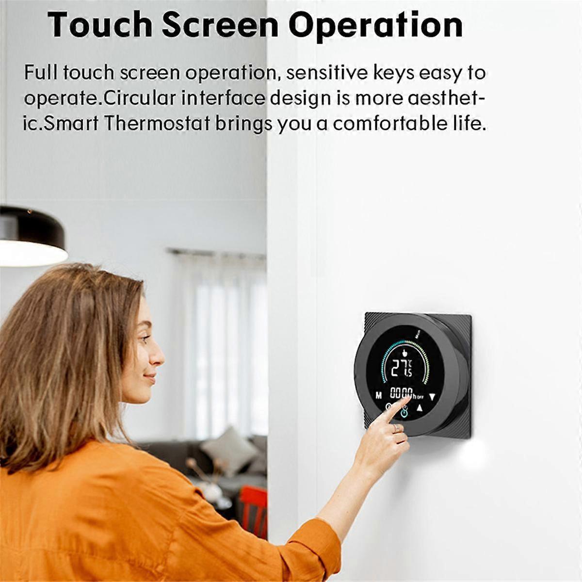 Smart Life WiFi Thermostat Controller for Water Gas Boiler 110V/220V Alexa Google Home