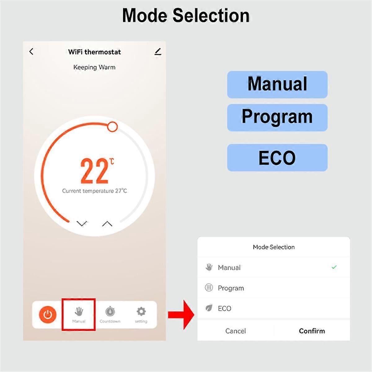 Smart Life WiFi Thermostat Controller for Water Gas Boiler 110V/220V Alexa Google Home