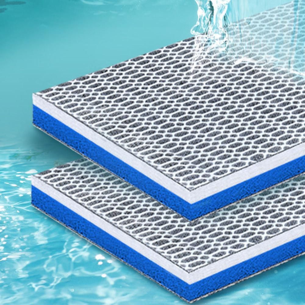 4Pcs Replacement Aquarium Filters 8-Layer Reusable Density Filter for Fish Tank