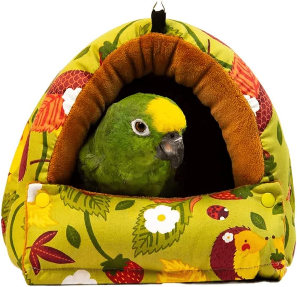 Parrot Hammock Warm Bird Nest Hanging Bed Large Mustard - XL