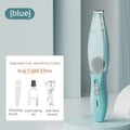 Pet Vacuum Grooming Clipper - Blue