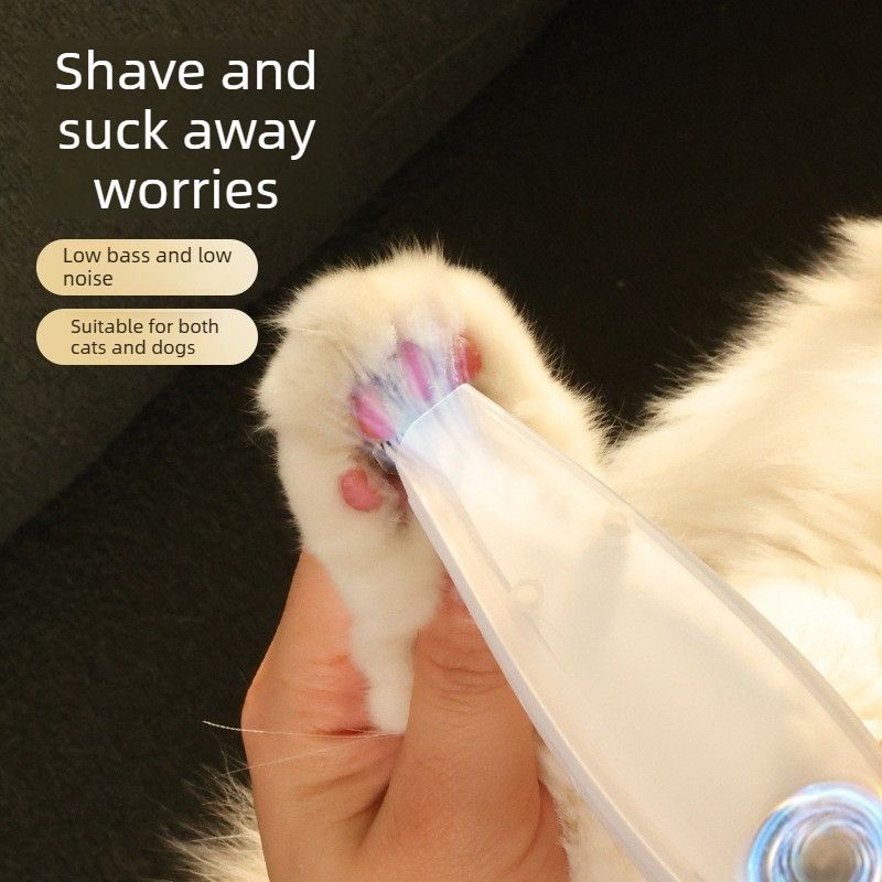 Pet Vacuum Grooming Clipper - Blue
