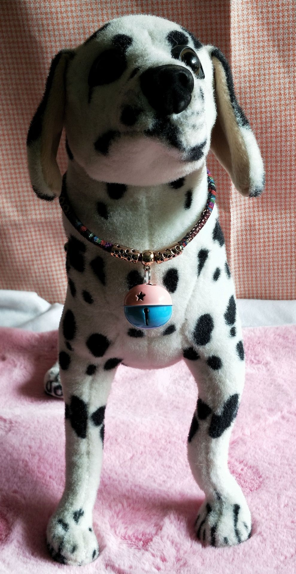 Pet Dog Cat Necklace Cloth Purple G-dog-03