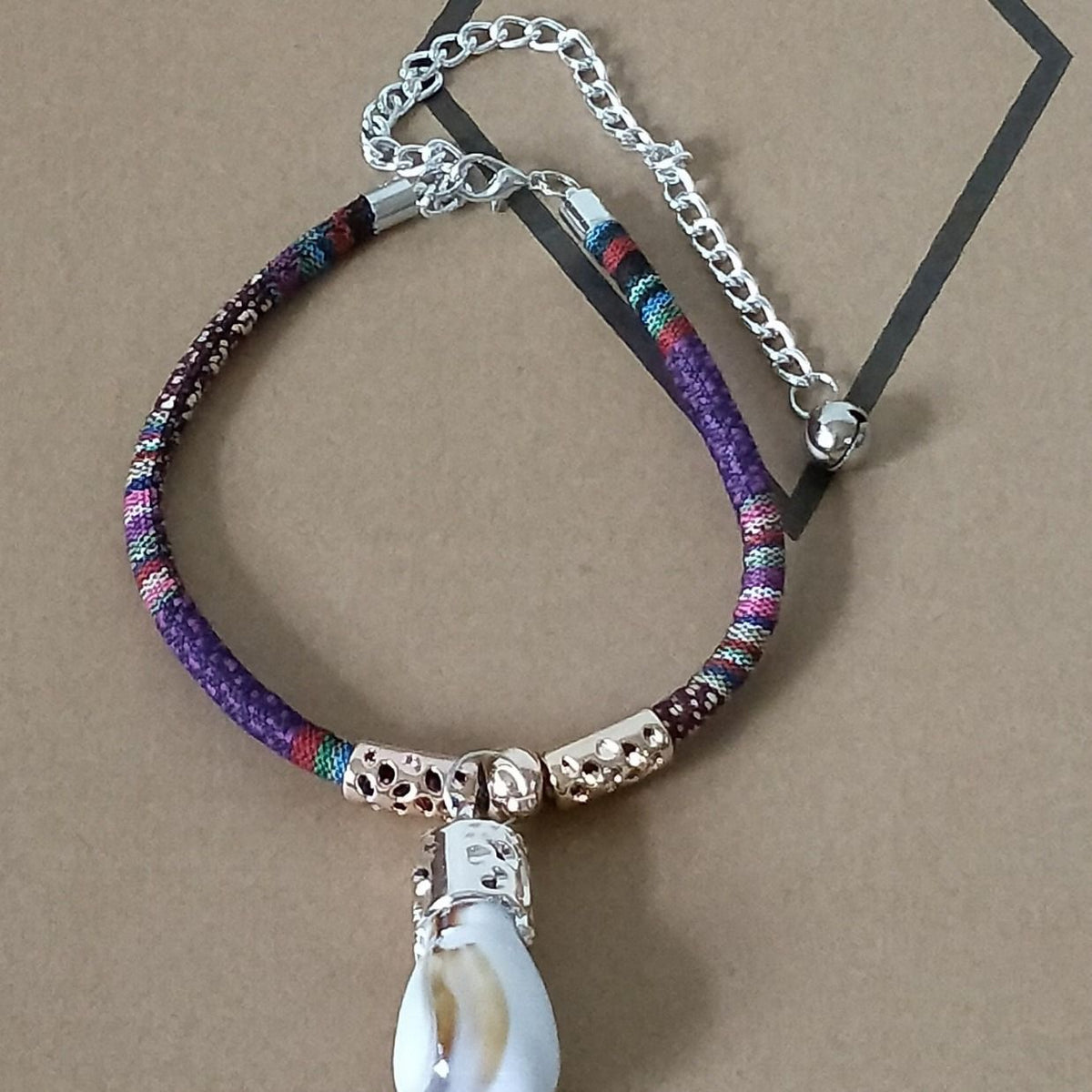 Pet Dog Cat Necklace Cloth Purple G-dog-03