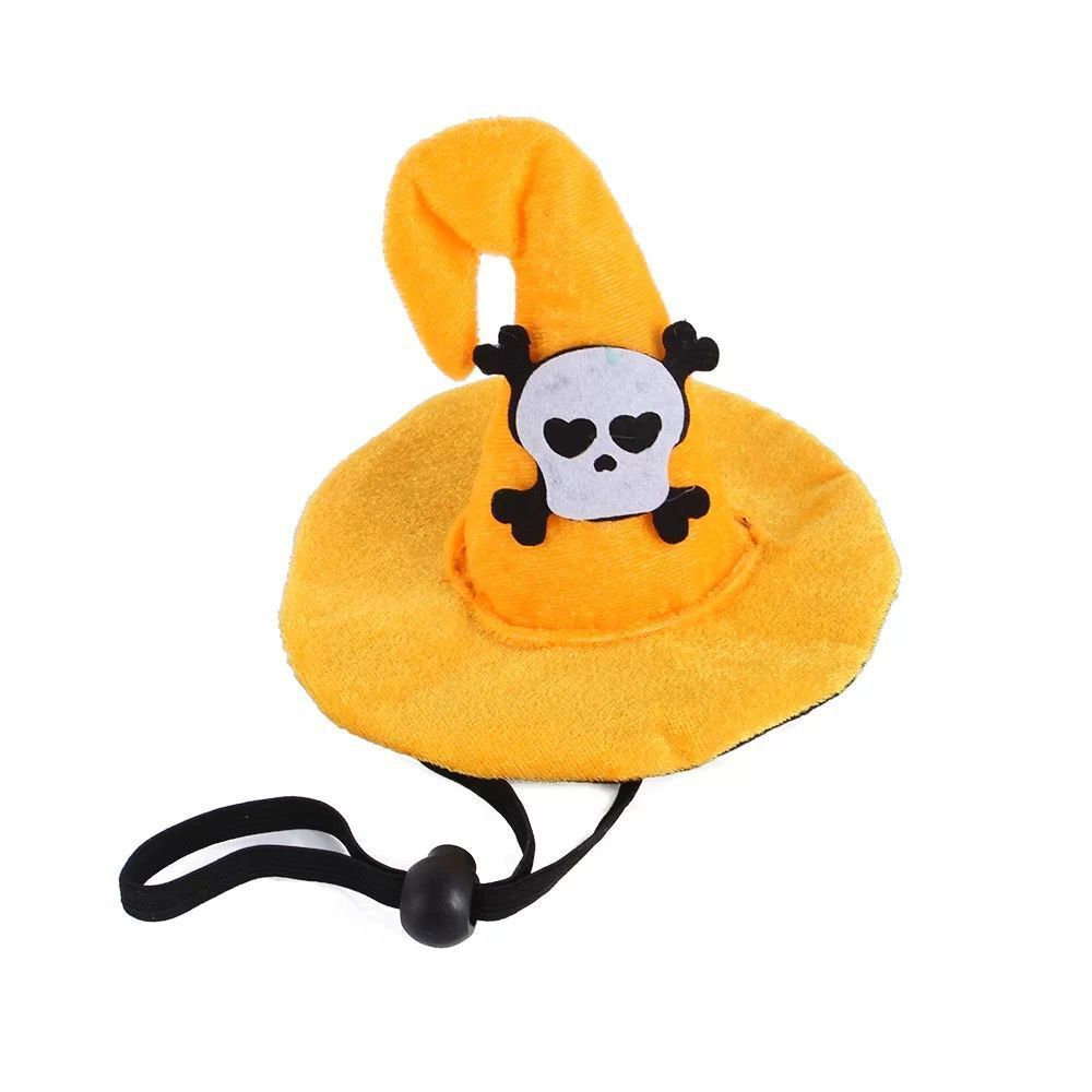 Halloween Dog Cat Hat Scarf Set Beautiful Pet Wool Felt Bat hat All yards