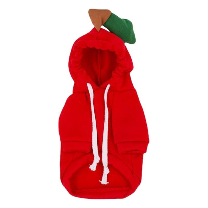 Pet Sweatshirt Beautiful Pet Polyester Fleece Autumn Banana Sweatshirt L