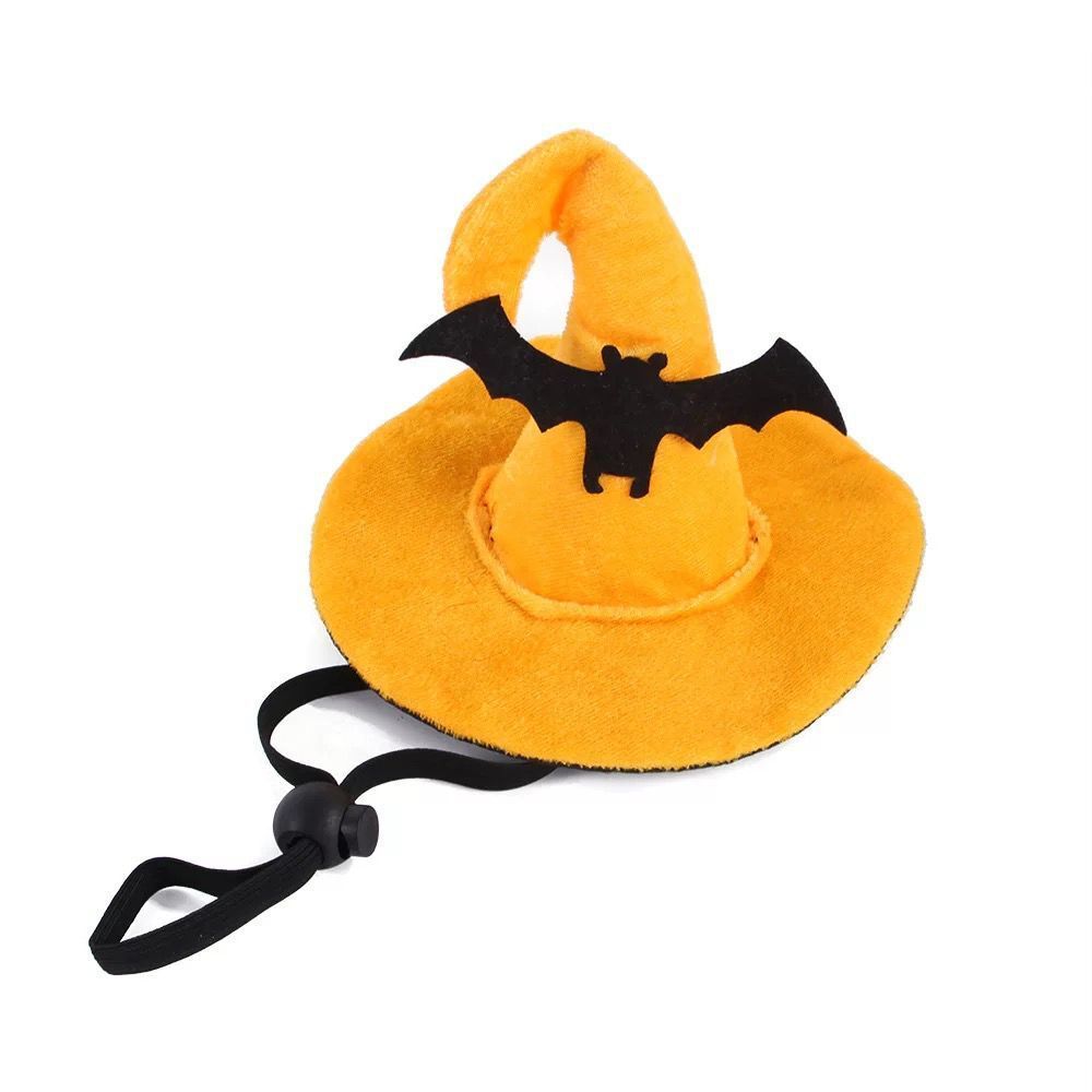 Halloween Dog Cat Hat Scarf Set Beautiful Pet Wool Felt Rabbit Hat All yards