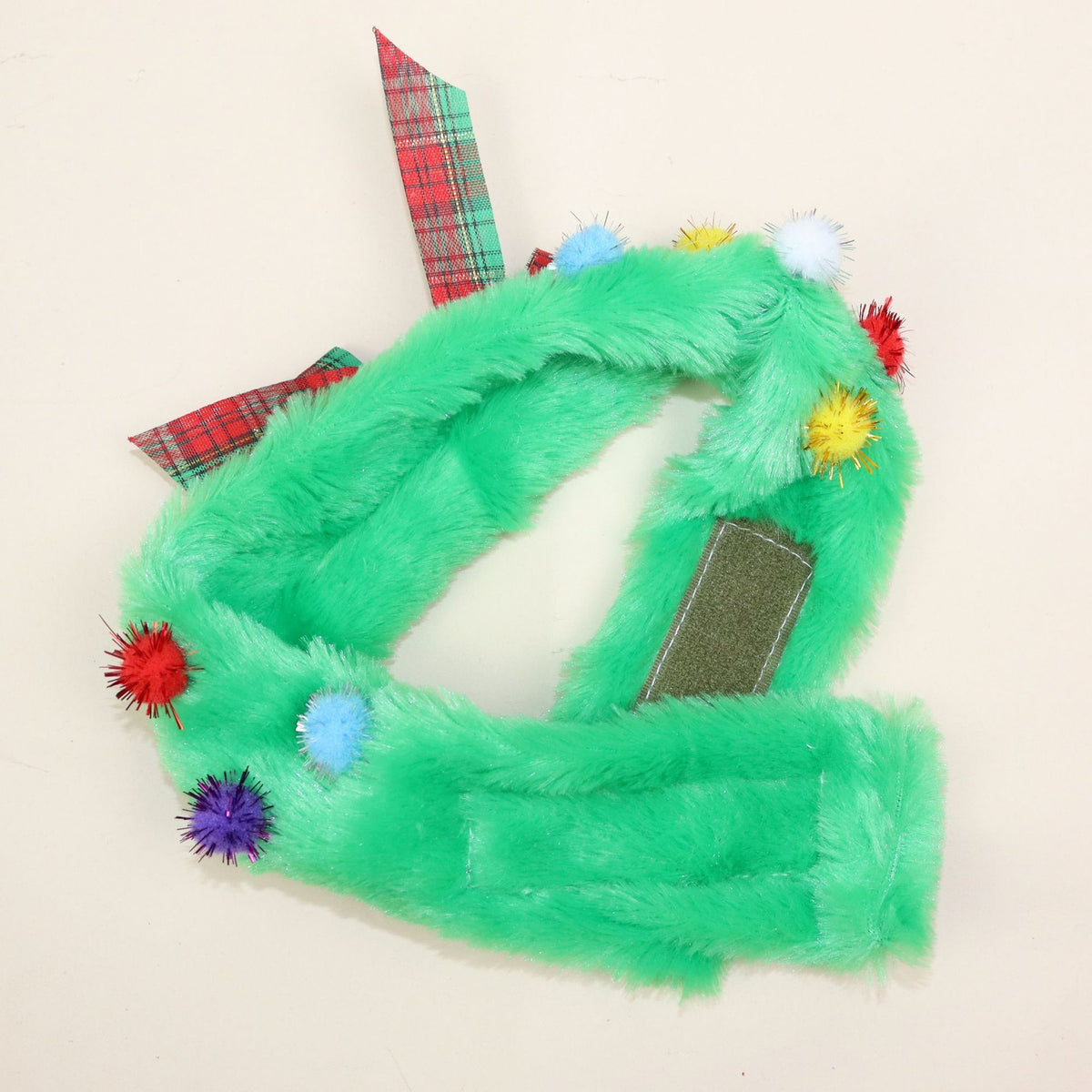 Pet Sequin Hat Scarf Set Odd pet Christmas Sequin Set Large