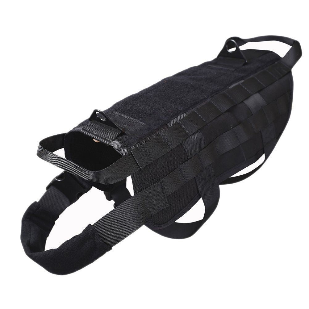 FW Tactical Dog Vest Nylon Pet Clothing Black XL
