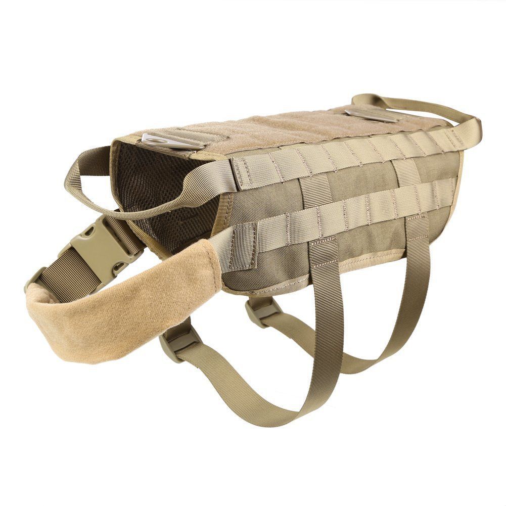 FW Tactical Dog Vest Nylon Pet Clothing Black XL