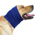 Pet Dog Ear Muffs Anti Noise Soft Winter Warm Blue Code S