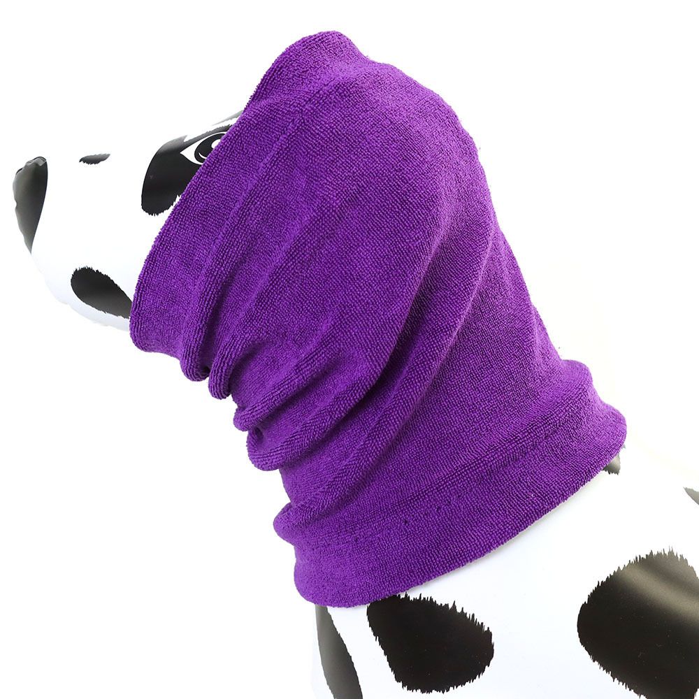 Pet Earmuffs Cotton Thickened Warm Winter Headgear Blue M