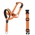 EXMOOR Nylon Dog Muzzle Adjustable Anti Bite. Upgraded reflective-Orange L
