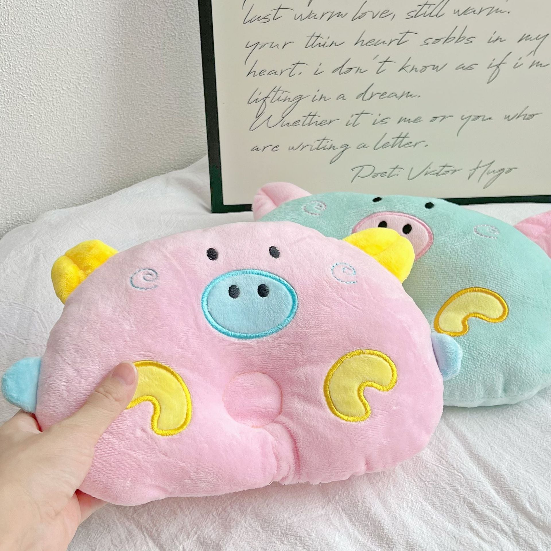 Pet Pillow Cartoon Princess Dog Cat Pink Piglet Free size