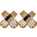 Dog Socks Breathable Anti Slip 4 Pack Cotton