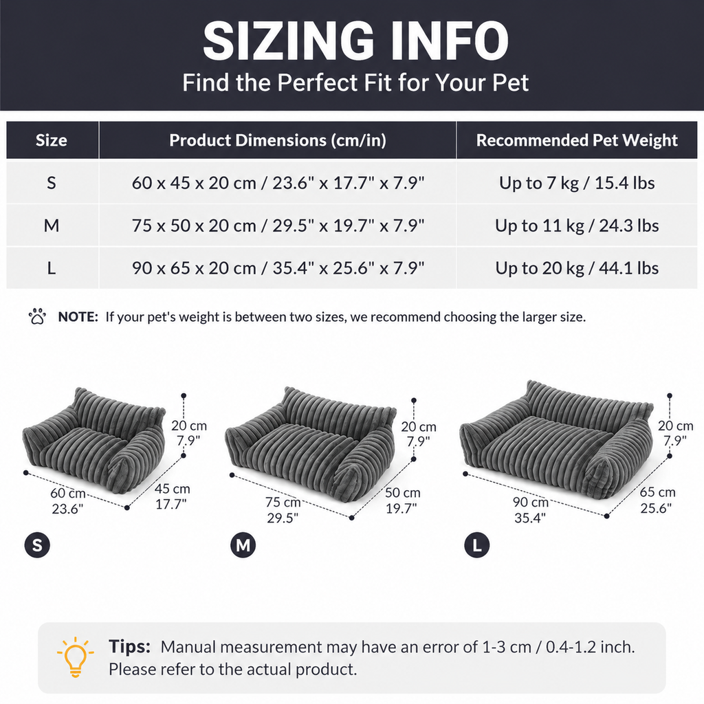 Luxurious Faux Rabbit Fur Plush Pet Sofa Bed with Bolster Sides, Removable Washable Cover and Deep Cushion for Cats and Small Dogs Seeking Ultimate Napping Comfort (XXS（40*30*16cm）, Grey)