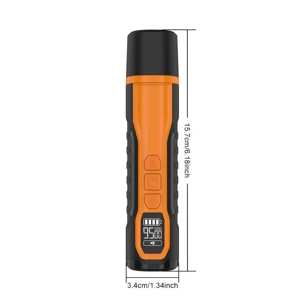 Cordless Electric Pet Nail Grinder with Adjustable 5-Speed Control, Ultra-Quiet Motor, LCD Display, and Dual LED Lights – Safe, Smooth Grooming for Dogs and Cats of All Sizes (1 Diamond Grinding Head)