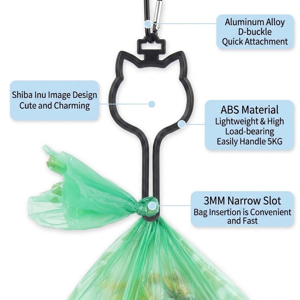 Eco-Friendly Pet Waste Bag Set with Leash Clip Holder and Camo Storage Pouch – Leak-Proof, Tear-Resistant Poop Bags for Dogs and Cats, Hands-Free Outdoor Cleanup Companion (24 Rolls Box Set + Poop Bag Dispenser + Oxford Cloth Bag Dispenser)